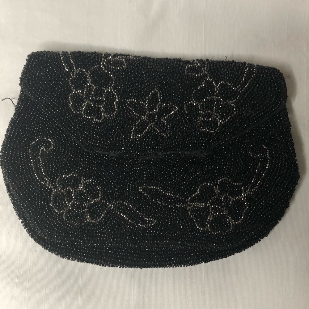 Purse Flapper Beaded Belt Clutch Circa 1920s/30s